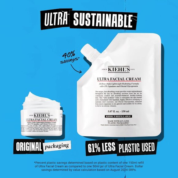 Ultra Facial Cream, with 4.5% Squalane to Strengthen Skin's Moisture Barrier, Sk - Picture 7 of 9